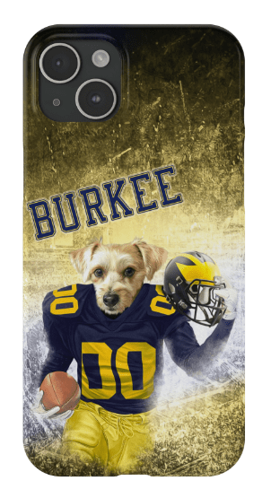 Funda para teléfono personalizada &#39;Michigan Doggos&#39;