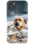 Funda para teléfono personalizada 'Majestic Snowy Mountain'