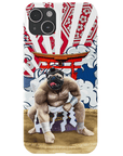 Funda para móvil personalizada 'El luchador de sumo'