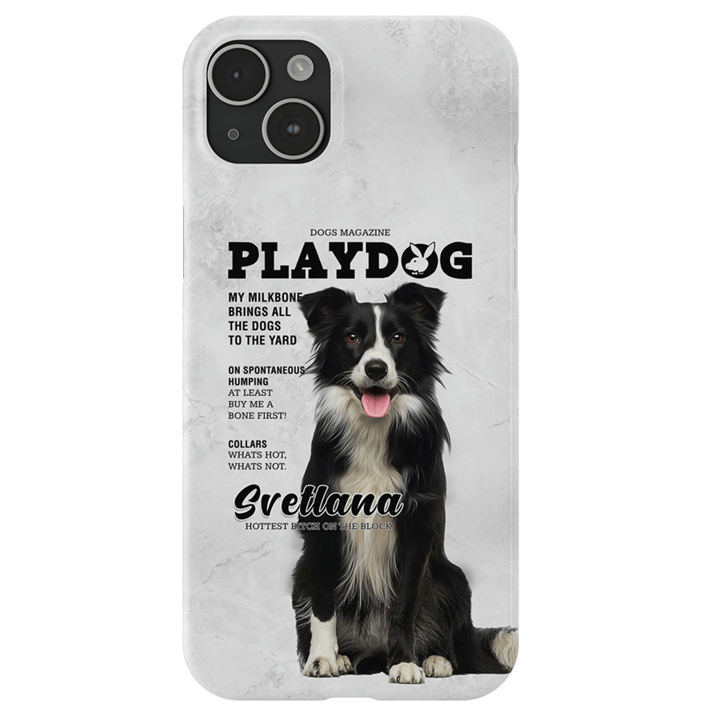 Funda para teléfono personalizada &#39;Playdog&#39;