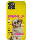 Funda para móvil personalizada 'Dogmopolitan'