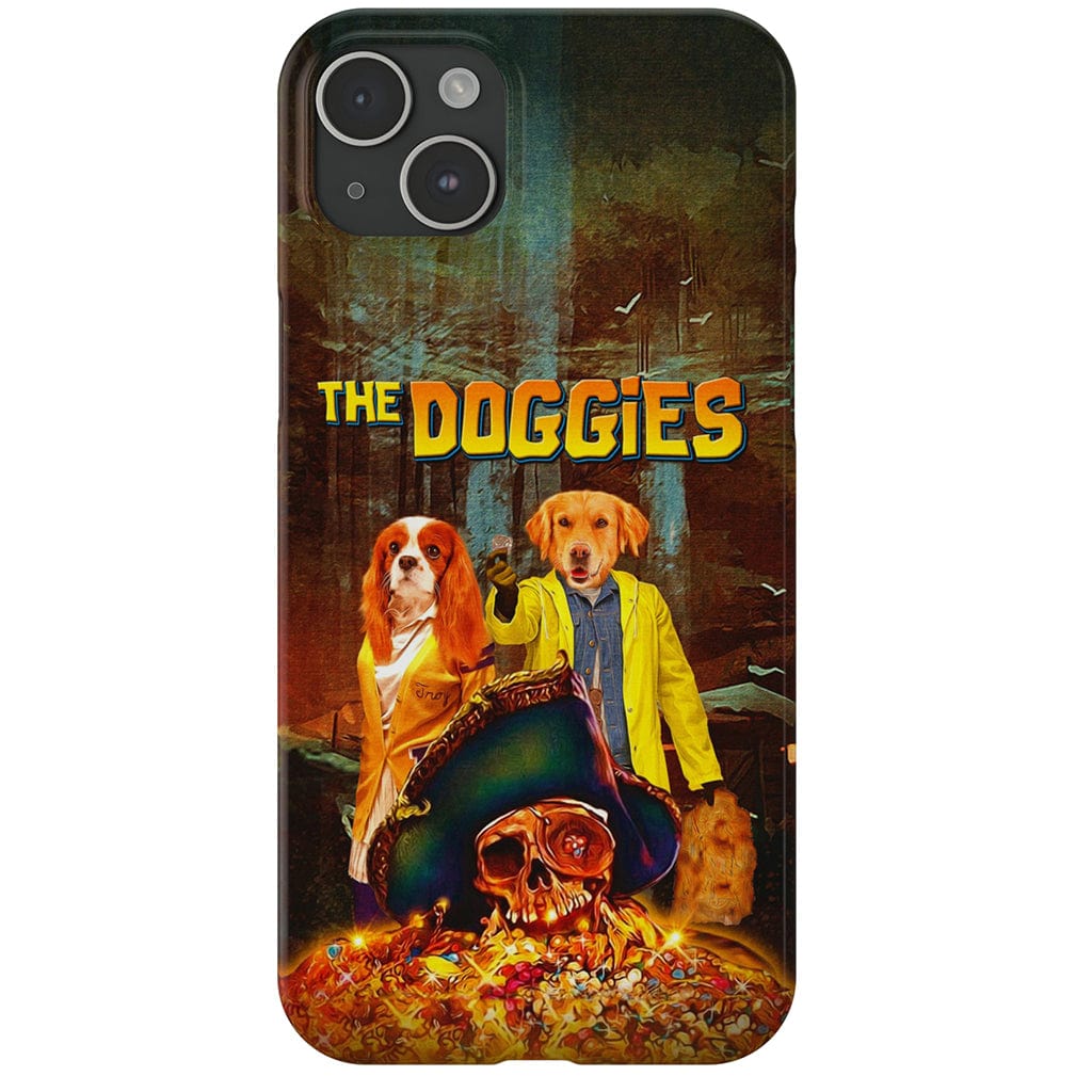 Funda personalizada para teléfono con 2 mascotas &#39;The Doggies&#39;