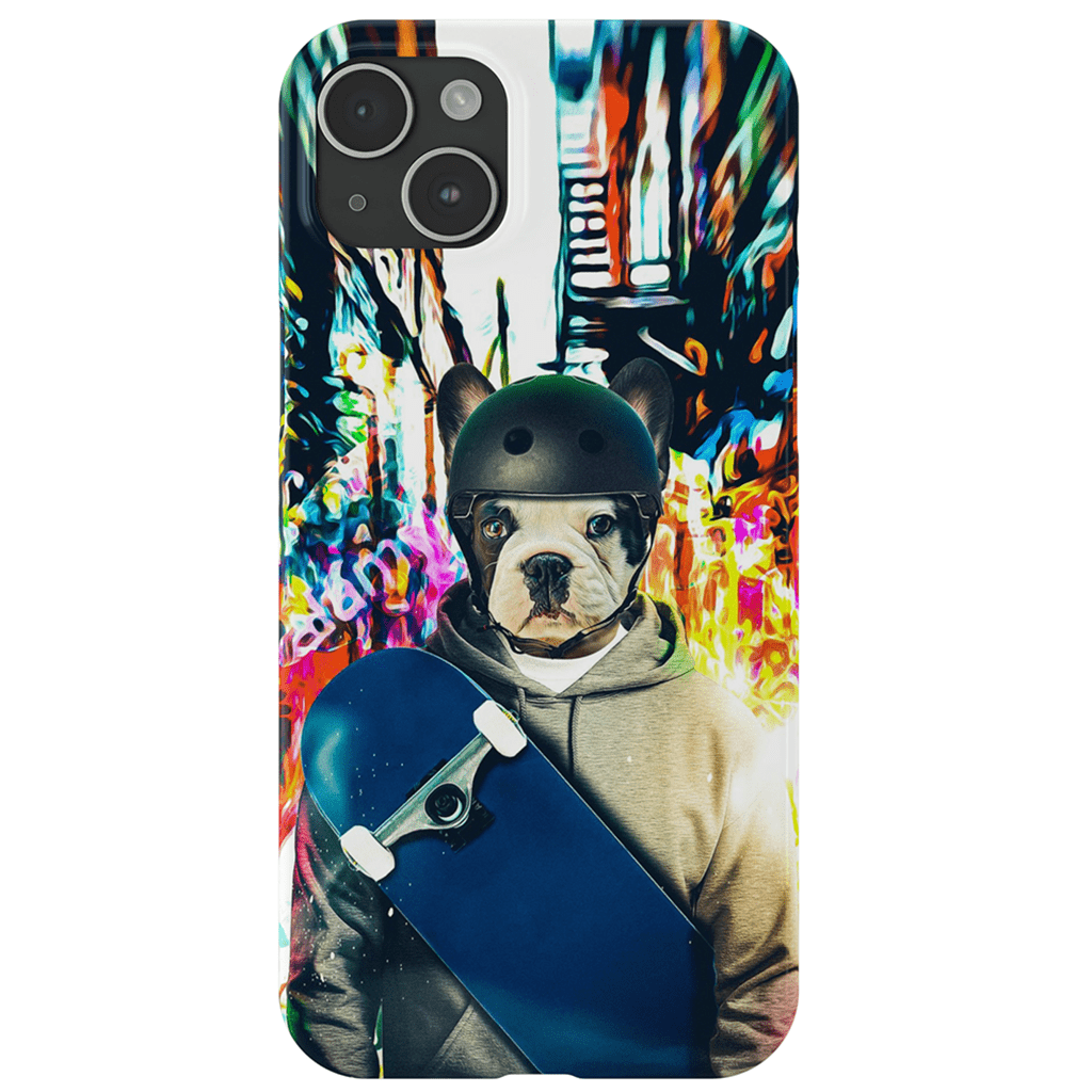 Funda para móvil personalizada &#39;El skater&#39;