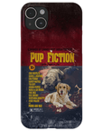 Funda personalizada para teléfono con 2 mascotas 'Pup Fiction'