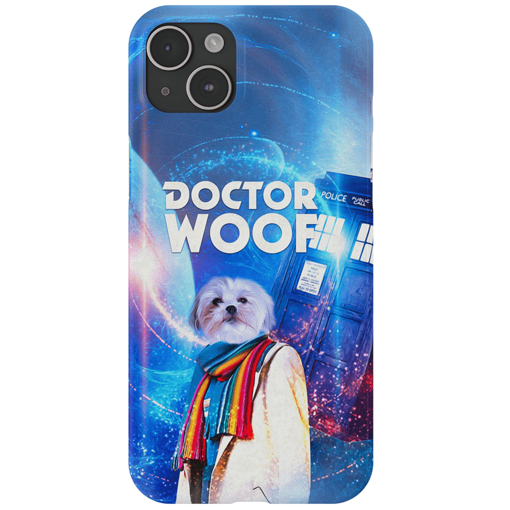 &#39;Dr. Funda de teléfono personalizada Woof (mujer)