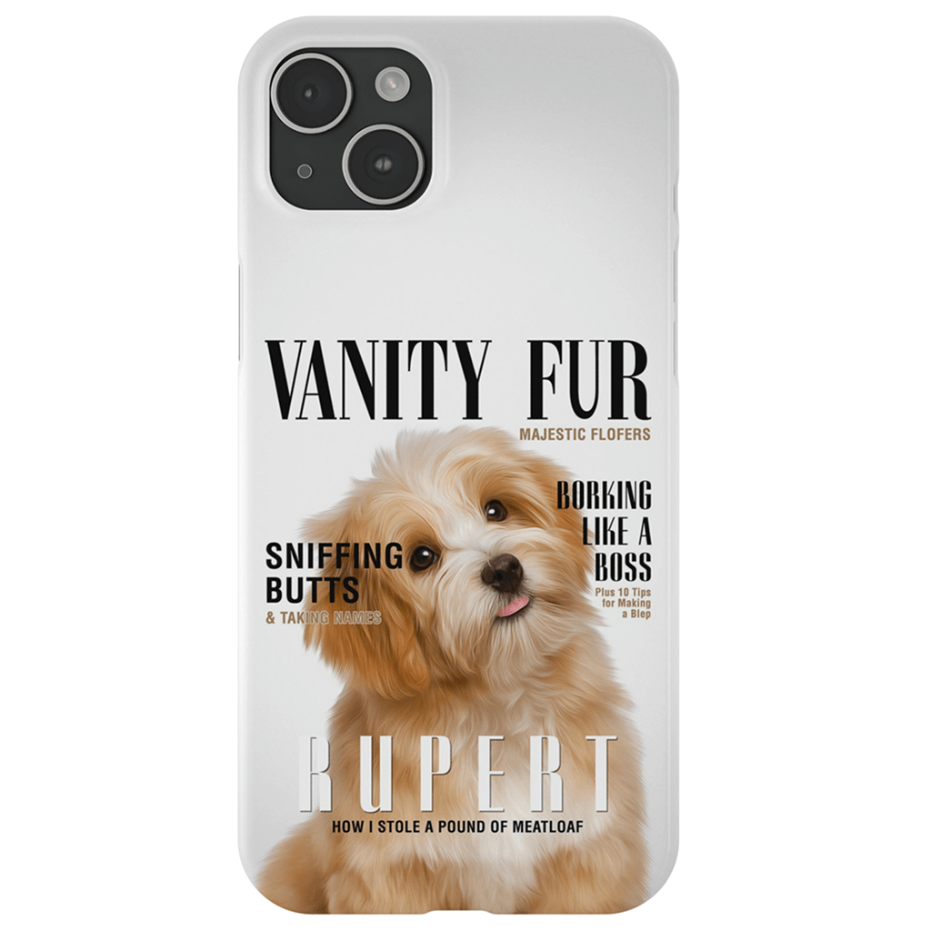 Funda para teléfono personalizada &#39;Vanity Fur&#39;