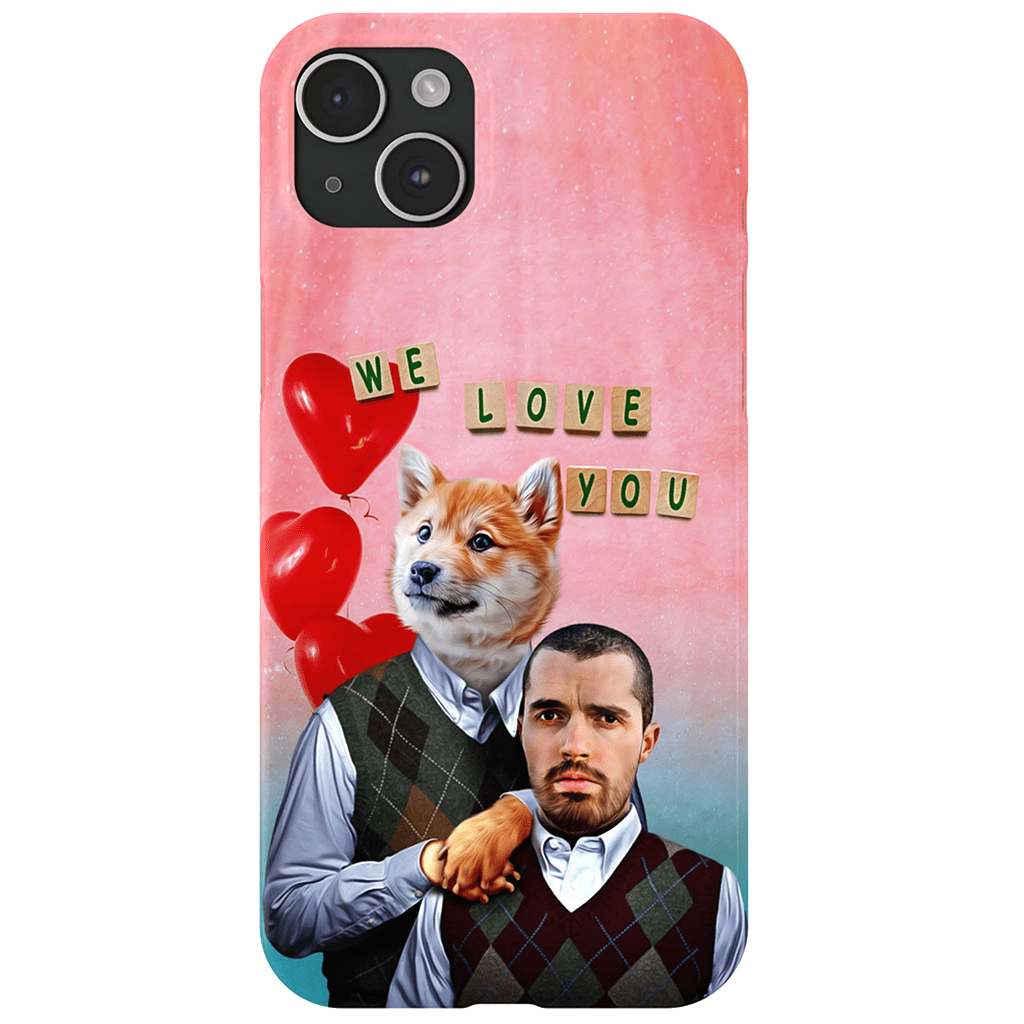 Fundas para móviles personalizadas &#39;Step Doggo/Human Valentines&#39;