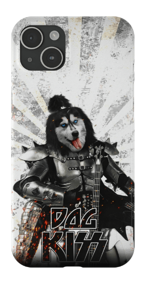 Funda para móvil personalizada &#39;Kiss Doggo&#39;