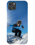 Funda para móvil personalizada 'El snowboarder'