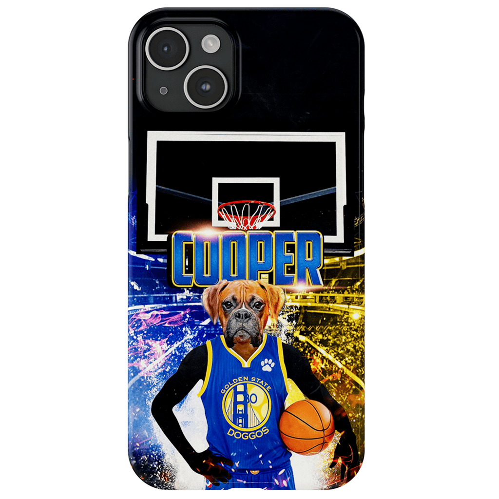 Funda para teléfono personalizada &#39;Golden State Doggos&#39;