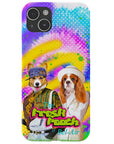 Funda personalizada para teléfono con 2 mascotas 'The Fresh Pooch'