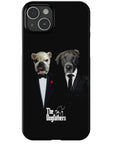 Funda personalizada para teléfono con 2 mascotas 'The Dogfathers'