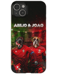 'Portugal Doggos' Funda personalizada para teléfono con 2 mascotas