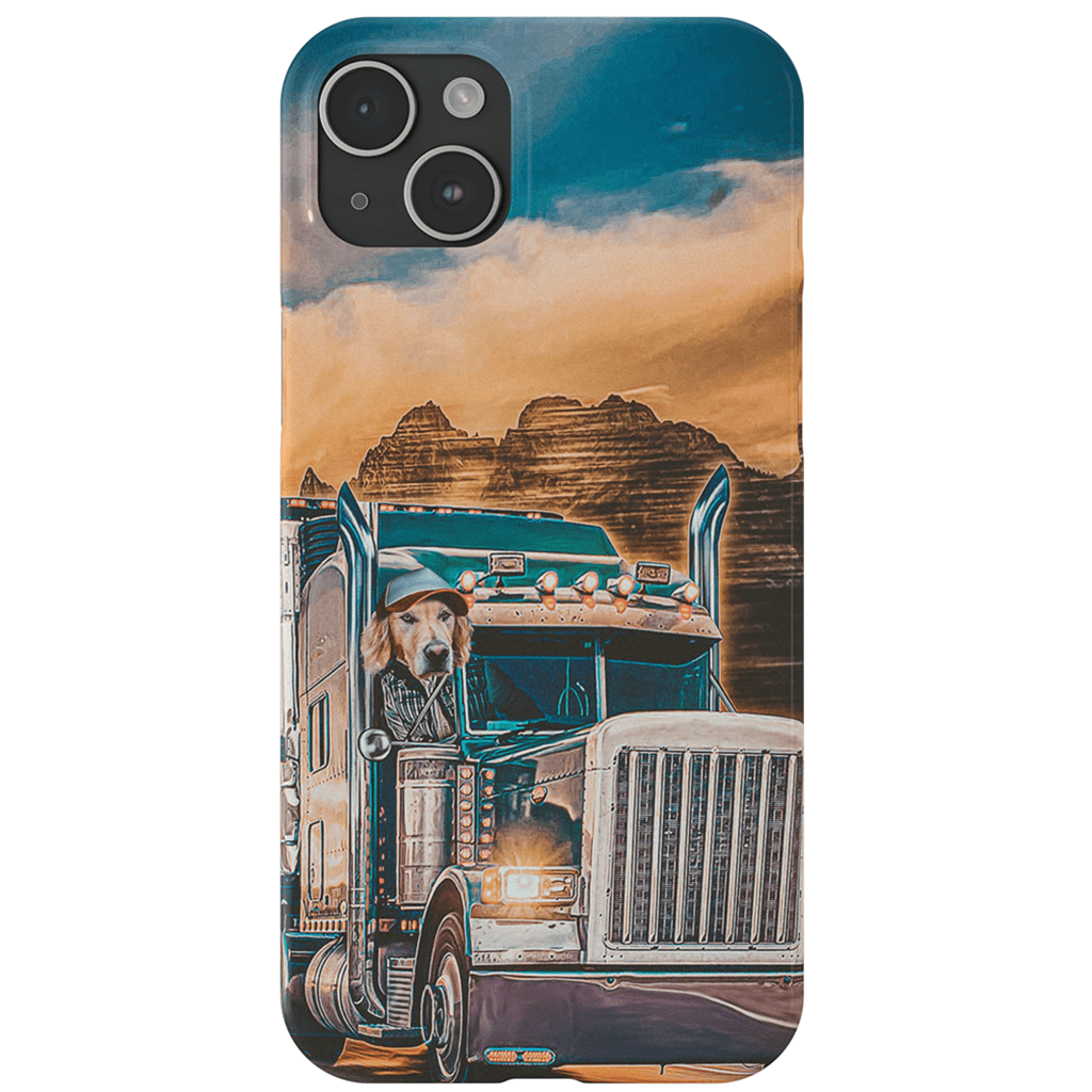 Funda para móvil personalizada &#39;El camionero&#39;