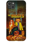 Funda personalizada para teléfono con 2 mascotas 'The Doggies'