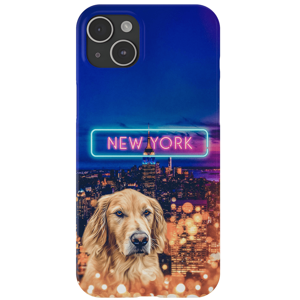 Funda para móvil personalizada &#39;Doggos de Nueva York&#39;