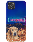 Funda para móvil personalizada 'Doggos de Nueva York'