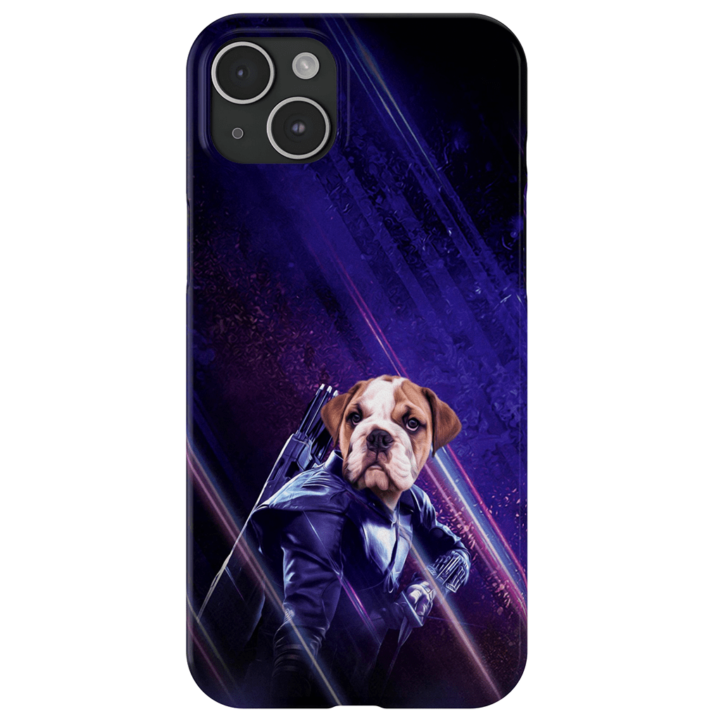 Funda para teléfono personalizada &#39;Hawkeye Doggo&#39;