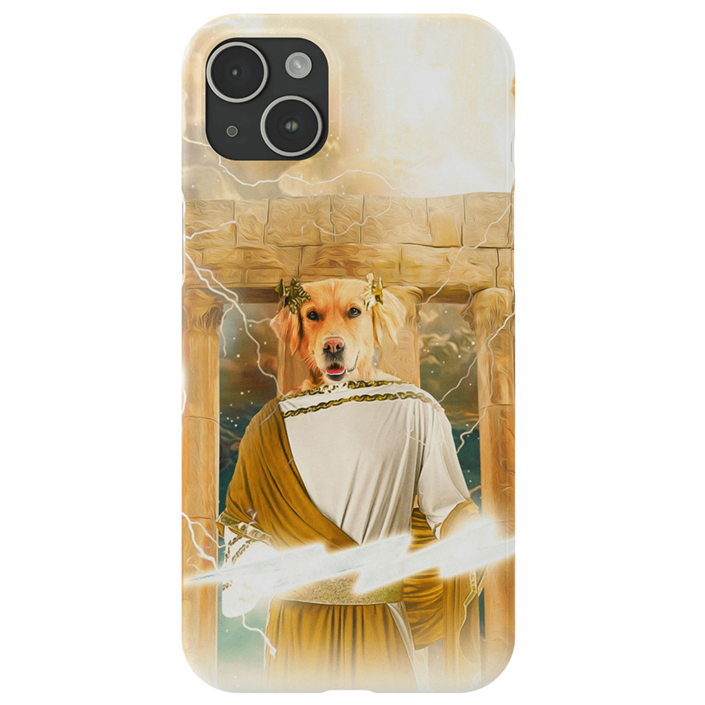 Funda para móvil personalizada &#39;Zeus Doggo&#39;