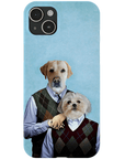 'Step-Doggos' Funda personalizada para teléfono con 2 perros