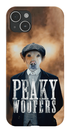 Funda para teléfono personalizada &#39;Peaky Woofers&#39;