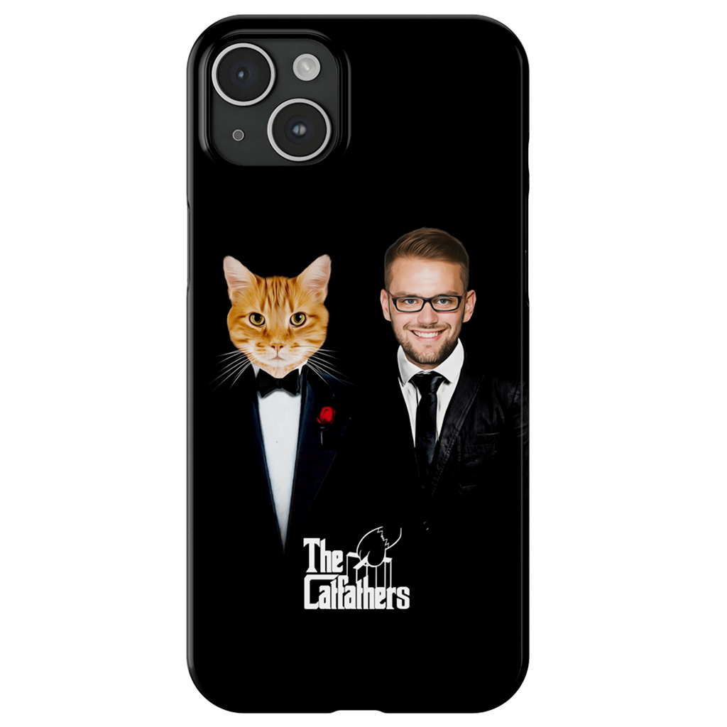 Funda para móvil personalizada &#39;Los Padres Gatos&#39;