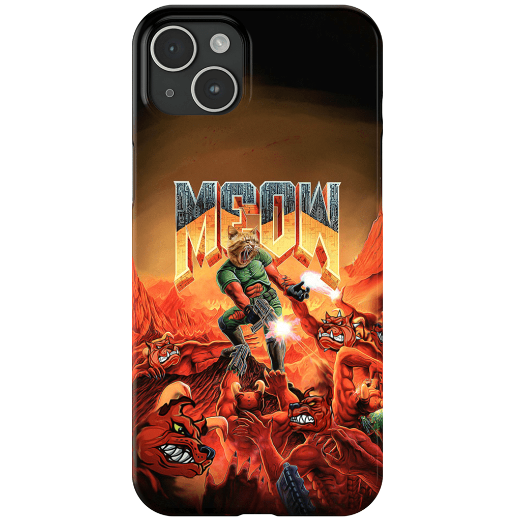 Funda para móvil personalizada &#39;Miau&#39;