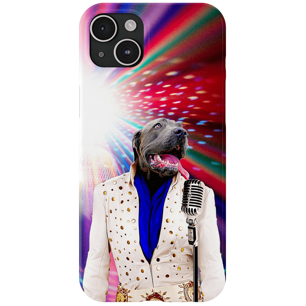 Funda para teléfono personalizada &#39;Elvis Pawsley&#39;