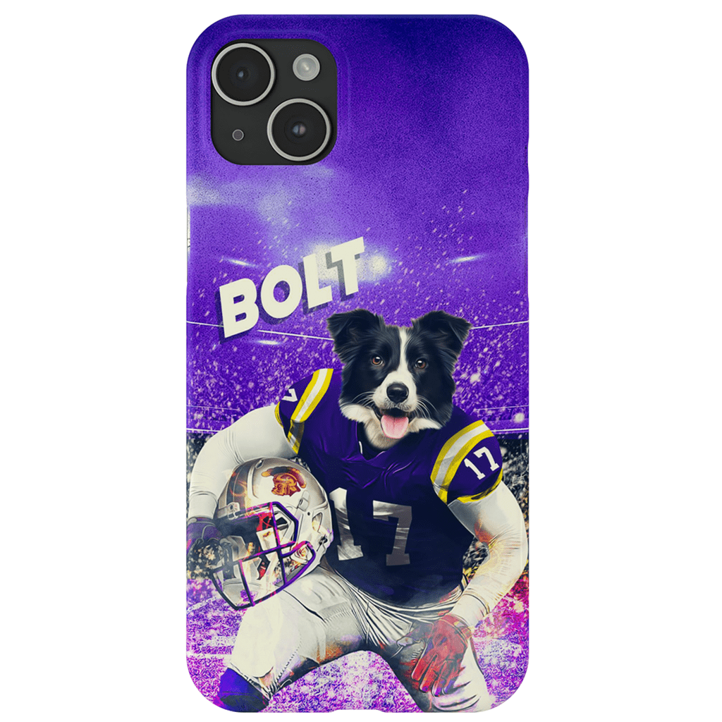 Funda para teléfono personalizada &#39;Louisiana State Doggos&#39;