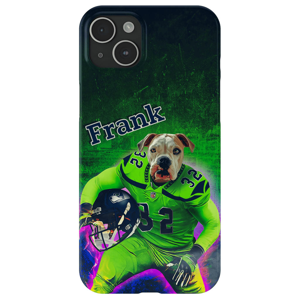 Funda personalizada para teléfono con perro &#39;Seattle Doggos&#39;