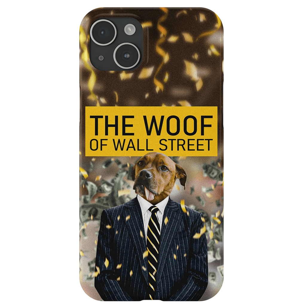 Funda para móvil personalizada &#39;La trama de Wall Street&#39;