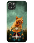 Funda para móvil personalizada 'Jurassic Meow'