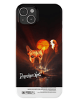 Funda personalizada para teléfono con 2 perros 'Dogpocalypse Now'