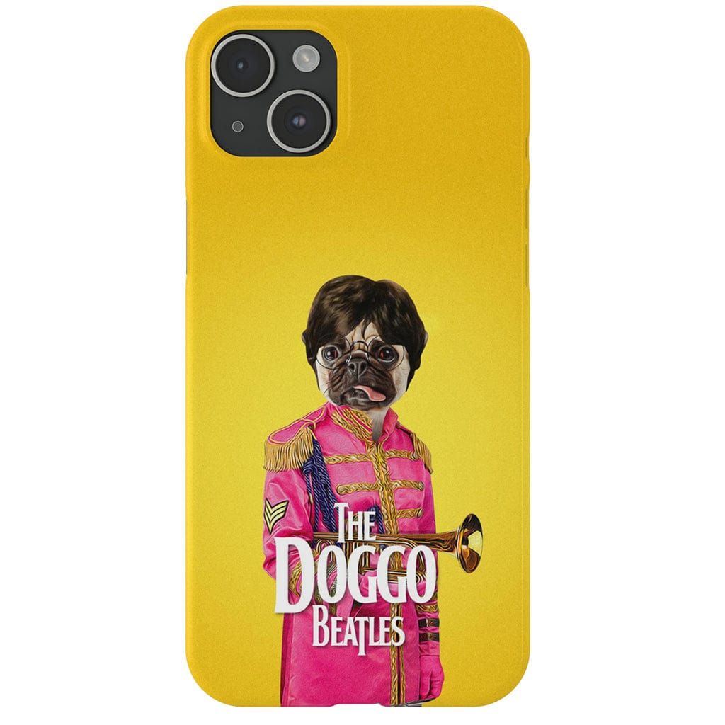 Funda personalizada para teléfono con 2 mascotas &#39;The Doggo Beatles&#39;