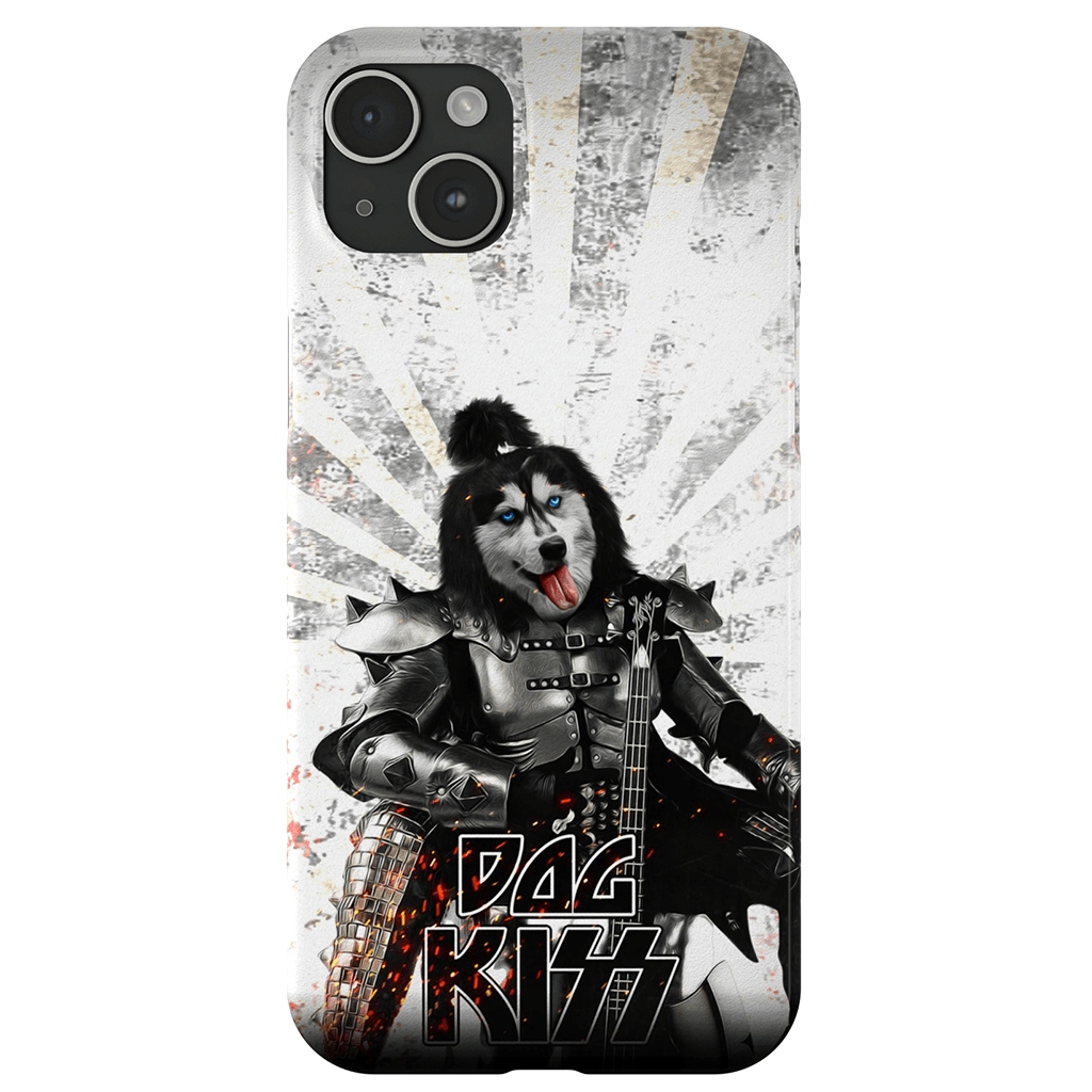 Funda para móvil personalizada &#39;Kiss Doggo&#39;