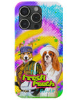 Funda personalizada para teléfono con 2 mascotas 'The Fresh Pooch'