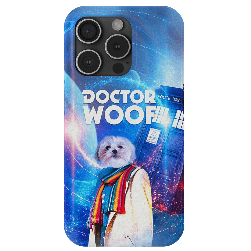 &#39;Dr. Funda de teléfono personalizada Woof (mujer)