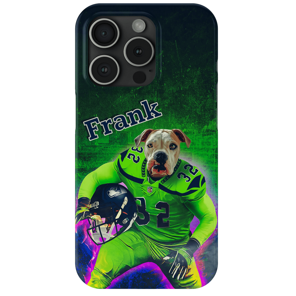 Funda personalizada para teléfono con perro &#39;Seattle Doggos&#39;