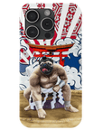 Funda para móvil personalizada 'El luchador de sumo'