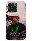 Funda para teléfono personalizada 'Rambo Doggo'