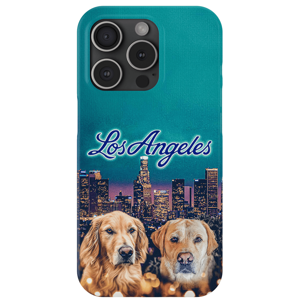 Funda para móvil personalizada &#39;Doggos de Los Ángeles&#39;