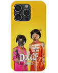 Funda personalizada para teléfono con 2 mascotas 'The Doggo Beatles'