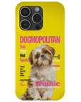 Funda para móvil personalizada 'Dogmopolitan'