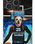 Funda para teléfono personalizada 'Philadoggos 76ers'