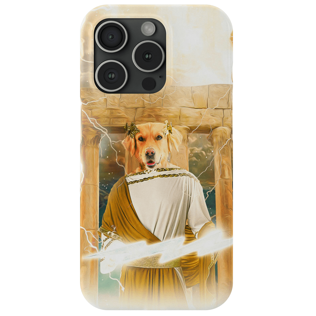 Funda para móvil personalizada &#39;Zeus Doggo&#39;