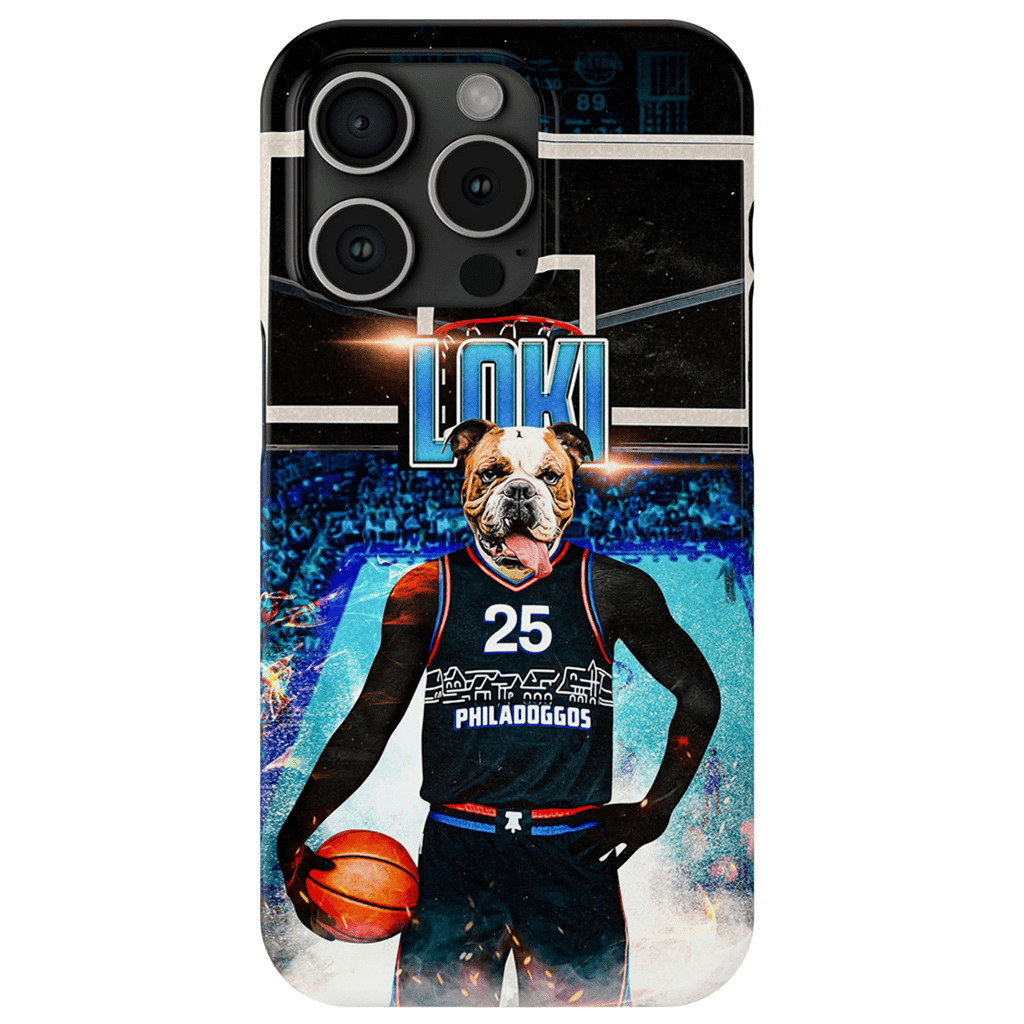 Funda para teléfono personalizada &#39;Philadoggos 76ers&#39;