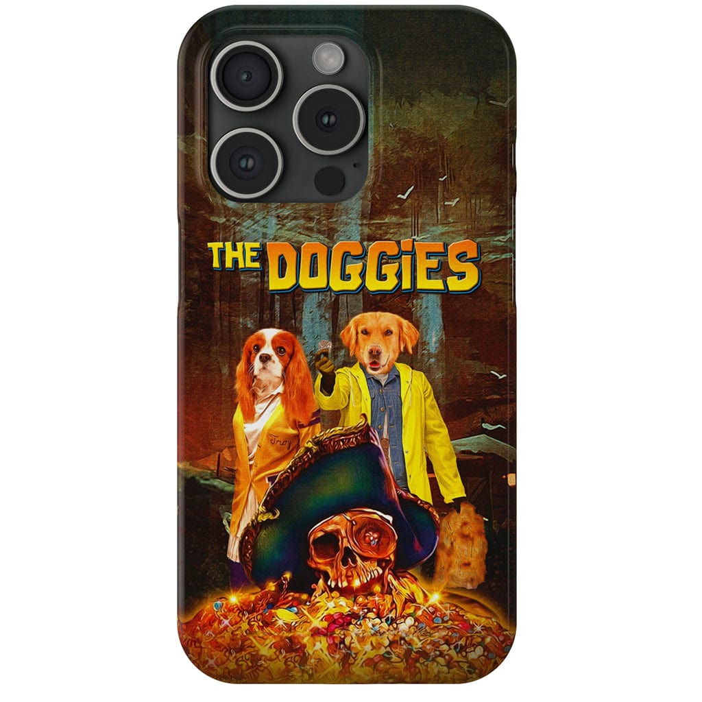 Funda personalizada para teléfono con 2 mascotas &#39;The Doggies&#39;