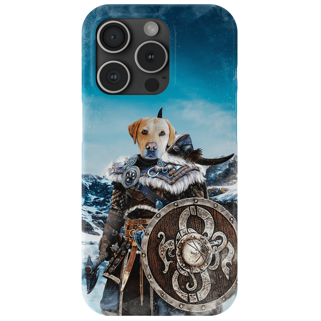 Funda para móvil personalizada &#39;Guerrero vikingo&#39;