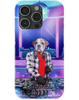 Funda para móvil personalizada 'El DJ masculino'