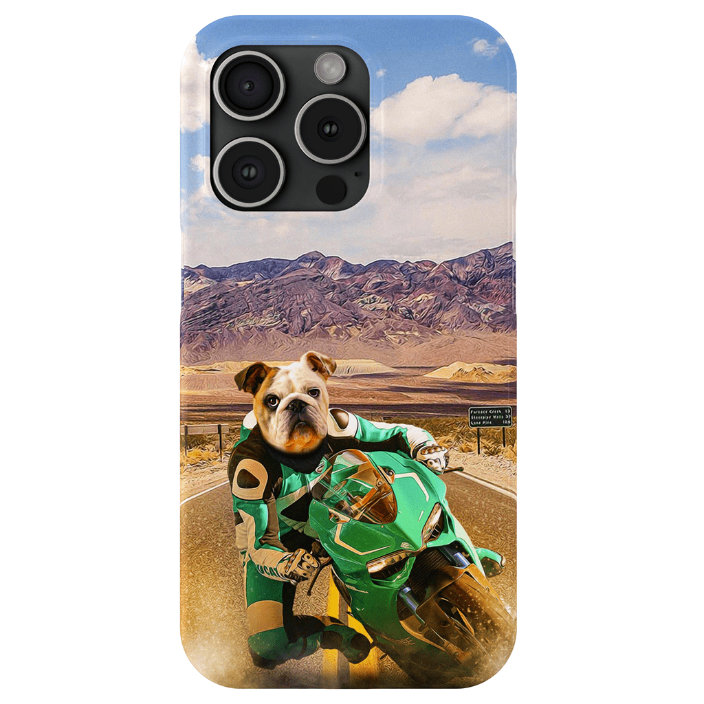 Funda para móvil personalizada &#39;Kawadawgi Rider&#39;